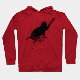 Cat up in Smoke Hoodie